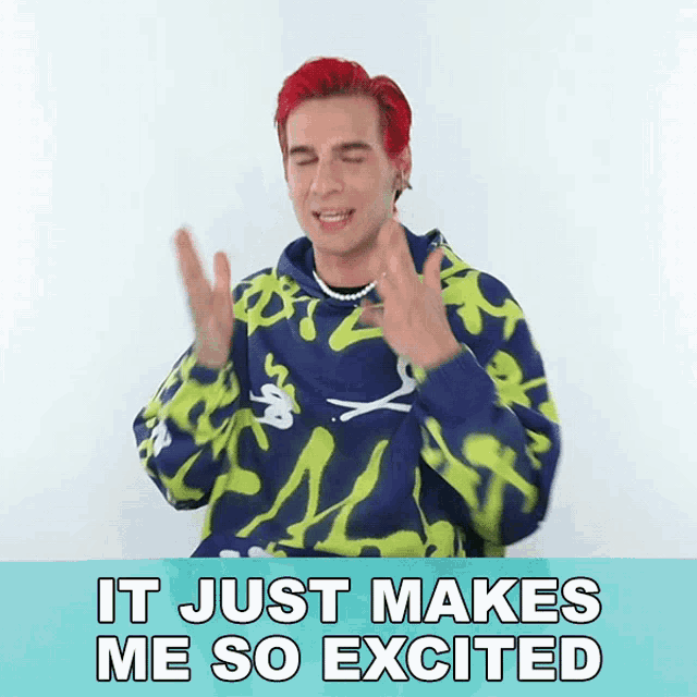 It Just Makes Me So Excited Brad Mondo GIF - It Just Makes Me So Excited Brad Mondo I Get So Excited About It GIFs