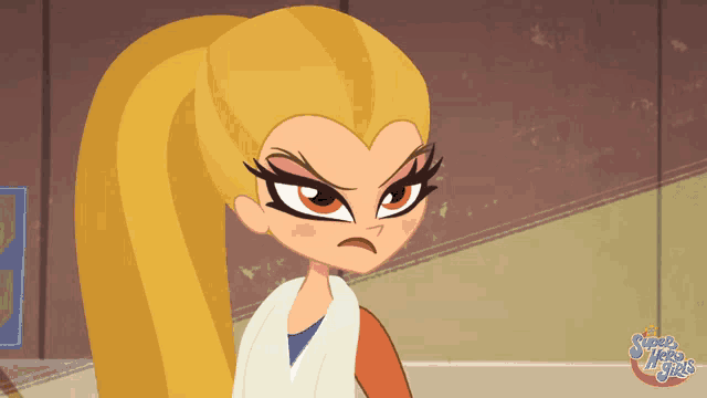 a cartoon character from the super hero girls series