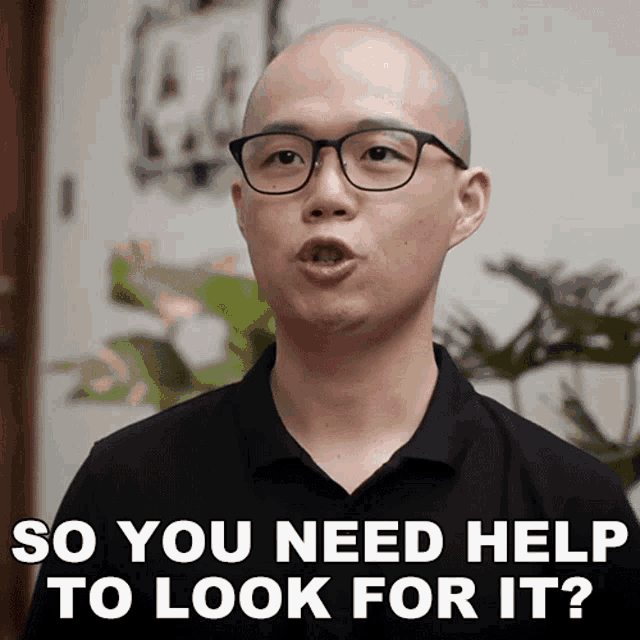 So You Need Help To Look For It Chris Cantada GIF - So You Need Help To Look For It Chris Cantada Chris Cantada Force GIFs