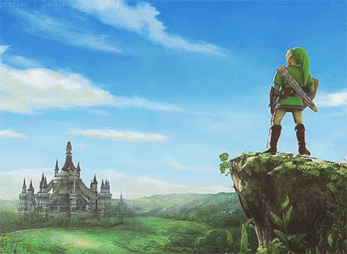 Zelda Sword GIF - Zelda Sword Raise Your Sword GIFs