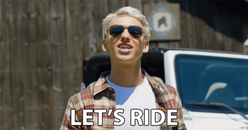 Lets Ride Stephen Sharer GIF - Lets Ride Stephen Sharer In My Jeep GIFs