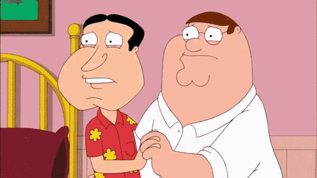 a couple of cartoon characters one of which has the number 3 on their face