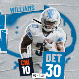 a football player with the name williams on it