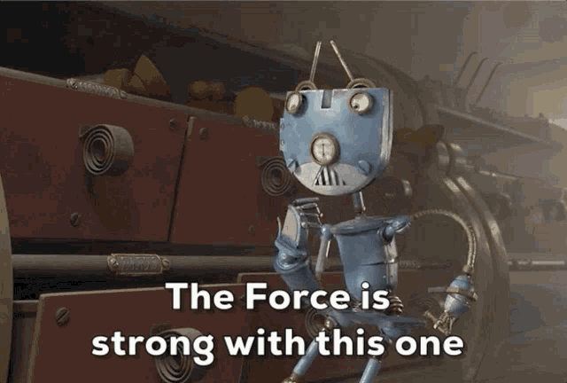 Robots Star Wars Parody GIF - Robots Star Wars Parody Darth Vader Parody GIFs