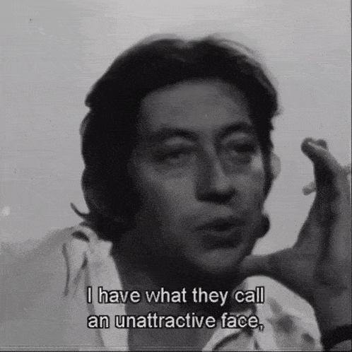Ugly Unattractive GIF - Ugly Unattractive Serge Gainsbourg GIFs