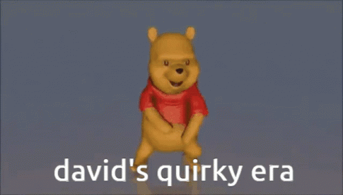 Davids Quirky Era David Montes GIF - Davids Quirky Era David Montes Winnie The Pooh GIFs