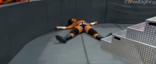 Big Cass Knocked Out GIF - Big Cass Knocked Out Laid Out GIFs