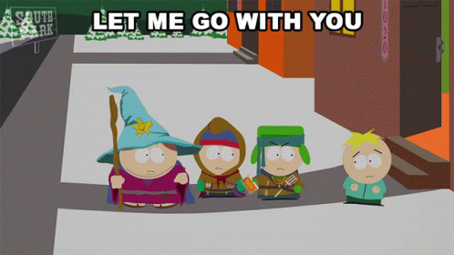 Let Me Go With You Butters GIF - Let Me Go With You Butters South Park GIFs