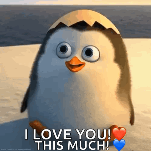 Love Forever Cute GIF - Love Forever Cute Penguin GIFs