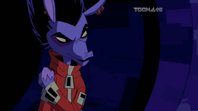 a cartoon character with the words " and i ain t afraid to use it "