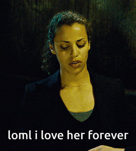 a picture of a woman with the words loml i love her forever