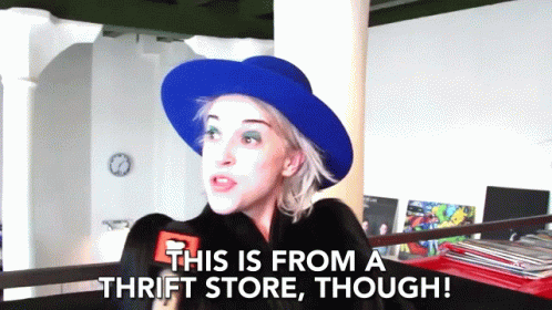 From A Thrift Store Thrift Shop GIF - From A Thrift Store Thrift Shop Store GIFs