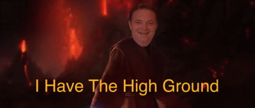 Ihor Ihor Dusaniwsky GIF - Ihor Ihor Dusaniwsky I Have The High Ground GIFs