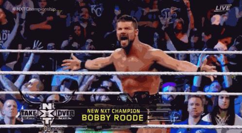Bobby Roode New Champion GIF - Bobby Roode New Champion Glorious GIFs