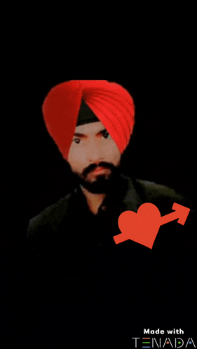 a man wearing a turban with the name jaspal rocks