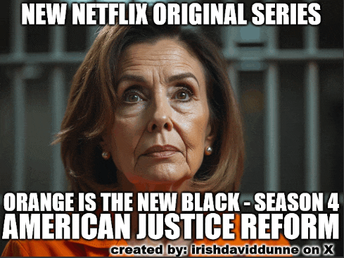 a meme that says new netflix original series orange is the new black season 4 american justice reform
