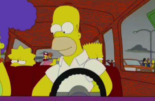 Tailgating Is Fun GIF - Simpsons Tailgate Is GIFs
