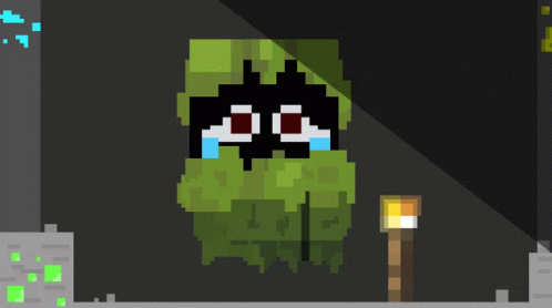 Glare Sad Minecraft Glare GIF - Glare Sad Minecraft Glare Sad GIFs