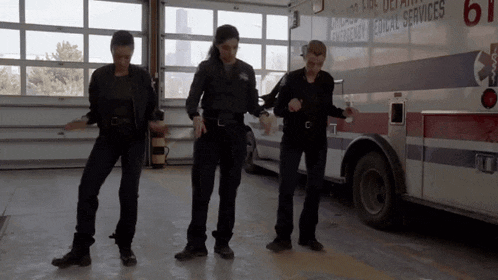 Chicago Fire Line Dancing GIF - Chicago Fire Line Dancing Dance GIFs