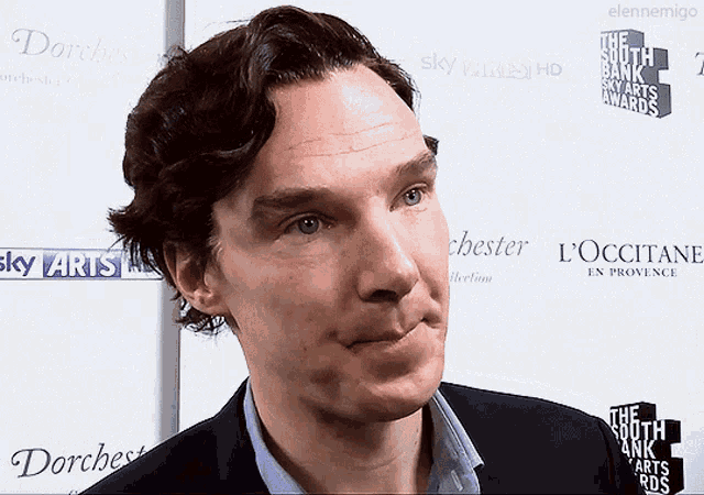 Listening Benedict GIF - Listening Benedict Cumberbatch GIFs