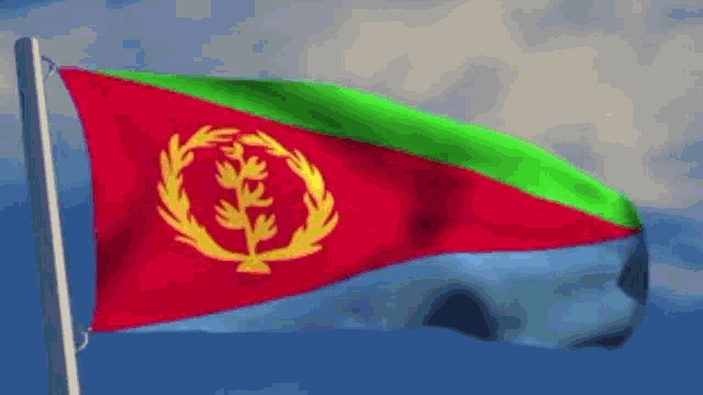 Eritrea Flag GIF - Eritrea Flag Flag Waving GIFs