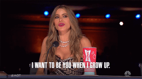 I Want To Be You When I Grow Up Americas Got Talent GIF - I Want To Be You When I Grow Up Americas Got Talent Agt GIFs