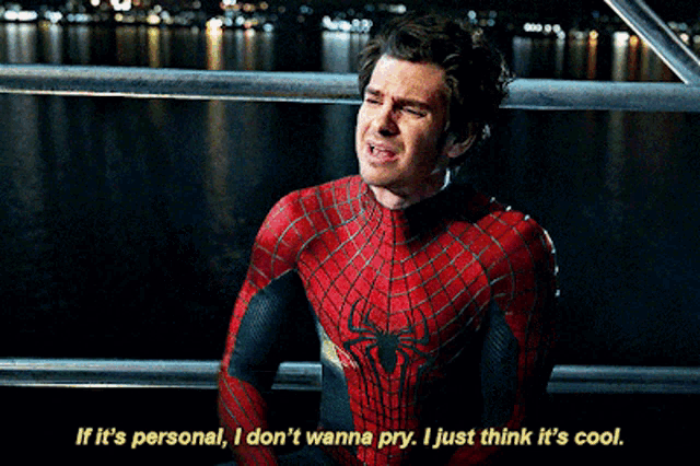 Spider Man If Its Personal GIF