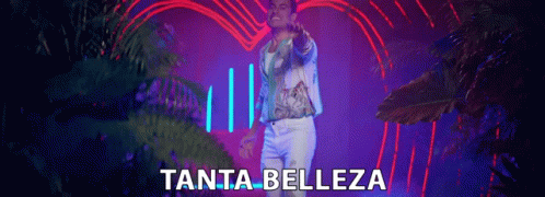 Tanta Belleza Becky G GIF - Tanta Belleza Becky G Carlos Rivera GIFs