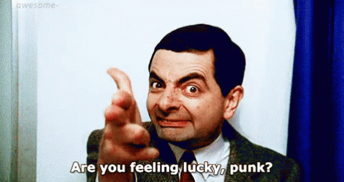Feeling Lucky Punk GIF - Mr Bean Feeling Lucky Punk GIFs