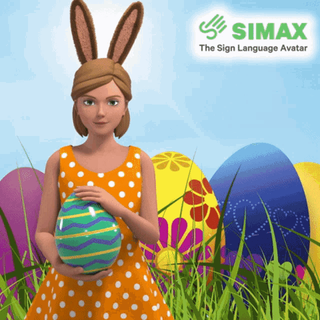 Happy Easter Simax GIF - Happy Easter Simax Sign Time GIFs