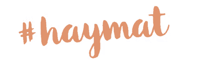 a white background with the word haymat in red letters