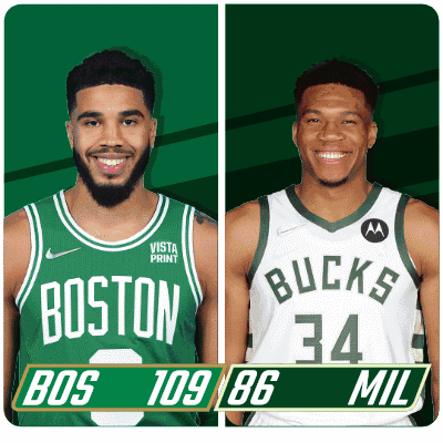 Boston Celtics (109) Vs. Milwaukee Bucks (86) Post Game GIF - Nba Basketball Nba 2021 GIFs