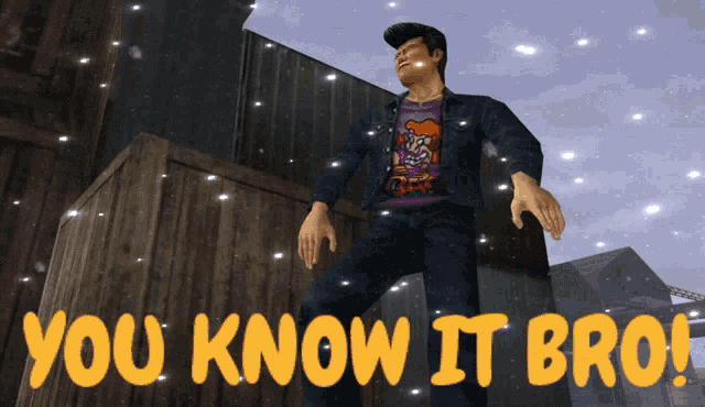 Shenmue Shenmue Goro GIF - Shenmue Shenmue Goro Shenmue You Know It Bro GIFs