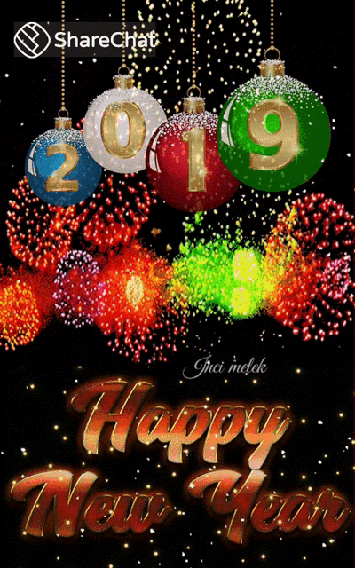 2019 Happy New Year GIF