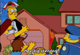 Surrender Simpsons GIF - Surrender Simpsons GIFs