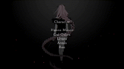 a black background with a grid pattern and dots