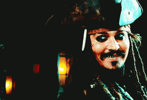 Jack Sparrow Salute GIF - Piratesofthe Caribbean Salute Johnny Depp GIFs
