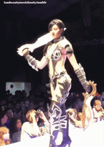 Cosplay Ass GIF