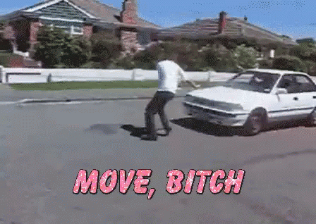 Outta My Way GIF - Sparkle Move Hit GIFs