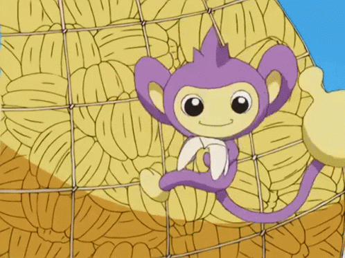 Aipom Banana GIF - Aipom Banana Monkey GIFs