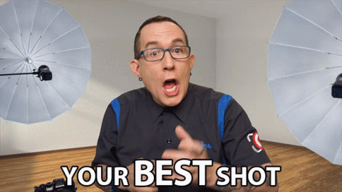 Your Next Shot Is Your Best Shot GIF - Your Next Shot Is Your Best Shot Joe Edelman GIFs