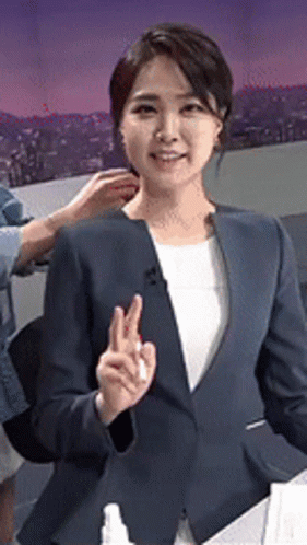 Ahn Na Kyung Jtbc Newsroom GIF