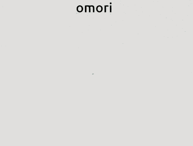 a cartoon of squidward from spongebob squarepants with the word omori on the top
