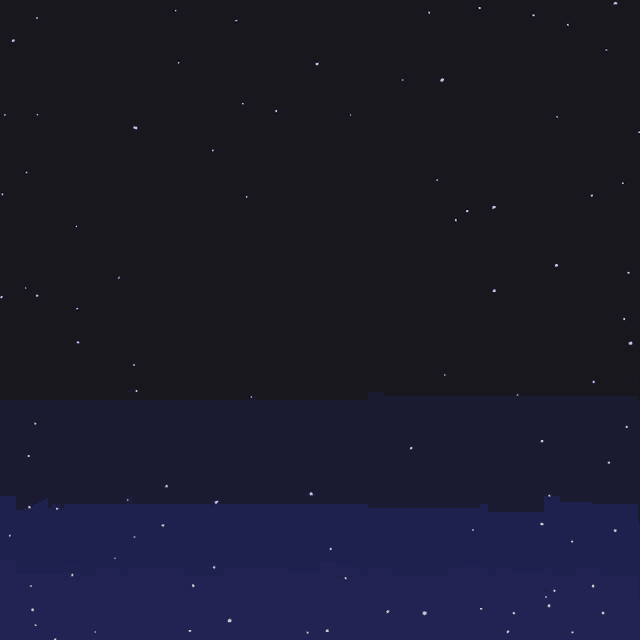 a shooting star is flying through a dark night sky