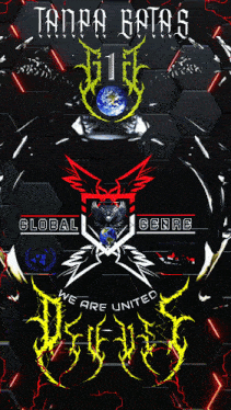 a poster that says tanpa batas and global genre