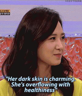 a woman says her dark skin is charming
