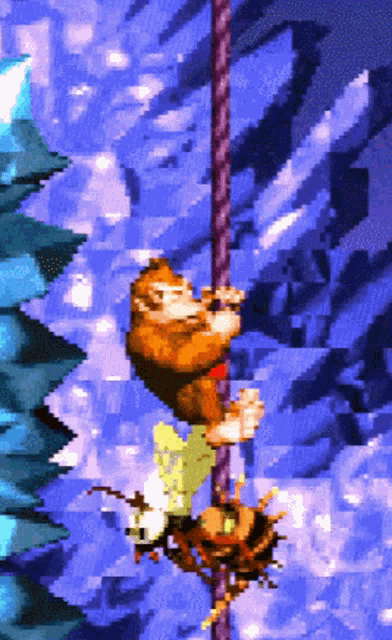 Donkey Kong Country Bee GIF - Donkey Kong Country Bee Wasp GIFs