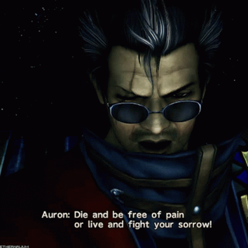 Final Fantasy X Die And Be Free Of Pain GIF - Final Fantasy X Die And Be Free Of Pain Live And Fight Your Sorrow GIFs