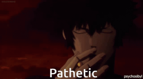 Pathetic Anime GIF - Pathetic Anime Smokey GIFs