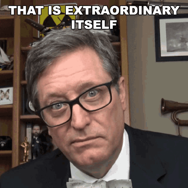 That Is Extraordinary Itself Lance Geiger GIF - That Is Extraordinary Itself Lance Geiger The History Guy GIFs